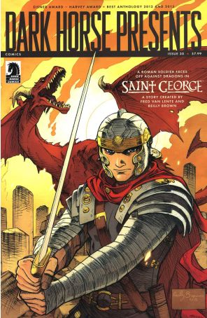 Dark Horse Presents (2nd Series) 30 published by Dark Horse with cover art by Reilly Brown