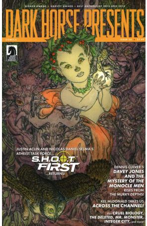 Dark Horse Presents (2nd Series) 34 published by Dark Horse with cover art by Michael W. Kaluta