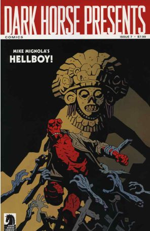 Dark Horse Presents (2nd Series) 7 published by Dark Horse with cover art by Mike Mignola