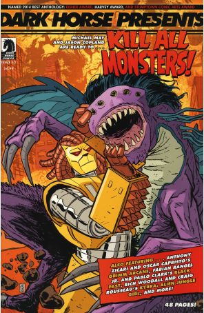 Dark Horse Presents (Vol. 3) 12 published by Dark Horse with cover art by Jason Copland