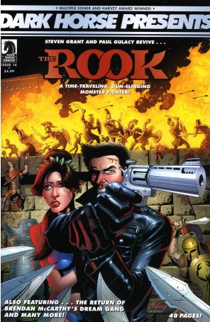 Dark Horse Presents (Vol. 3) 14 published by Dark Horse with cover art by Paul Gulacy