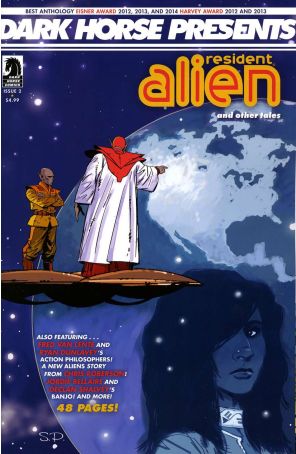 Dark Horse Presents (Vol. 3) 2 published by Dark Horse with cover art by Steve Parkhouse