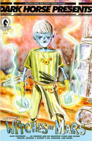 Dark Horse Presents (Vol. 3) 22 published by Dark Horse with cover art by Jeff Lemire