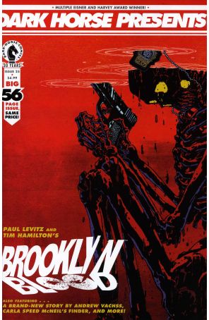 Dark Horse Presents (Vol. 3) 25 published by Dark Horse with cover art by Tim Hamilton