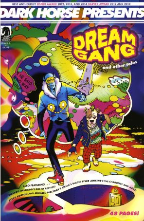 Dark Horse Presents (Vol. 3) 3 published by Dark Horse with cover art by Brendan Mccarthy