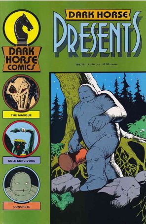 Dark Horse Presents 10 published by Dark Horse with cover art by Paul Chadwick