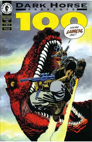 Dark Horse Presents 100.1 published by Dark Horse with cover art by Frank Miller and Dave Stevens (back cover)