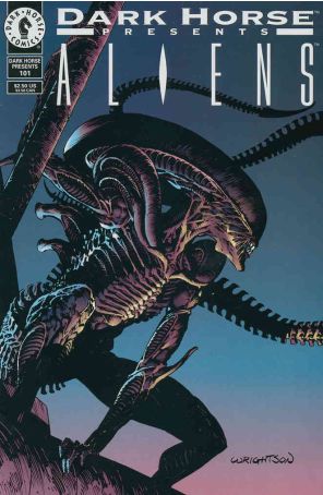 Dark Horse Presents 101 published by Dark Horse with cover art by Bernie Wrightson and John Bolton