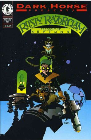 Dark Horse Presents 107 published by Dark Horse with cover art by Mike Mignola
