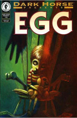 Dark Horse Presents 110 published by Dark Horse with cover art by August Hall