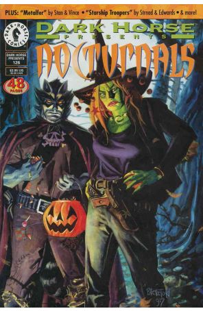 Dark Horse Presents 126 published by Dark Horse with cover art by Dan Brereton and Stan Manoukian