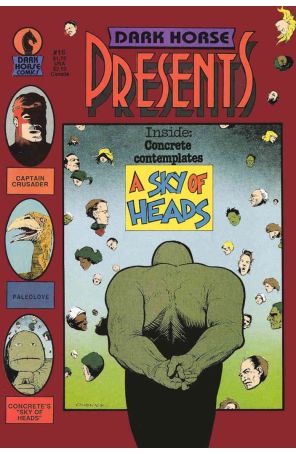 Dark Horse Presents 16 published by Dark Horse with cover art by Paul Chadwick