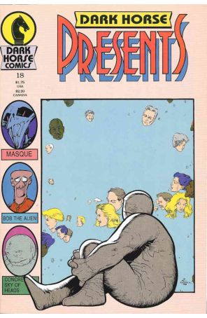 Dark Horse Presents 18 published by Dark Horse with cover art by Paul Chadwick