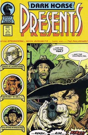 Dark Horse Presents 23 published by Dark Horse with cover art by William Stout