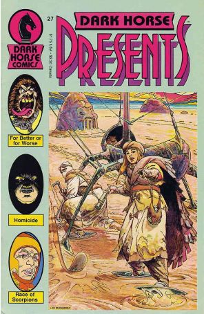 Dark Horse Presents 27 published by Dark Horse with cover art by Leopoldo Durañona