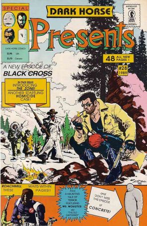Dark Horse Presents 28 published by Dark Horse with cover art by Chris Warner