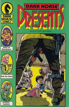 Dark Horse Presents 30 published by Dark Horse with cover art by Phillip Norwood