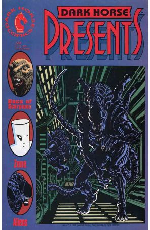 Dark Horse Presents 34 published by Dark Horse with cover art by Chris Warner