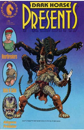 Dark Horse Presents 36 published by Dark Horse with cover art by Chris Warner