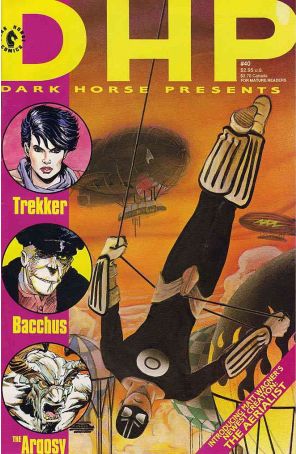 Dark Horse Presents 40 published by Dark Horse with cover art by Matt Wagner