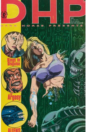 Dark Horse Presents 42 published by Dark Horse with cover art by Paul Guinan