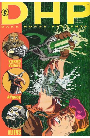 Dark Horse Presents 43 published by Dark Horse with cover art by Paul Guinan