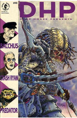 Dark Horse Presents 46 published by Dark Horse with cover art by Dave Dorman