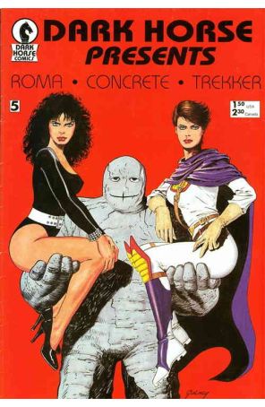 Dark Horse Presents 5 published by Dark Horse with cover art by Paul Gulacy