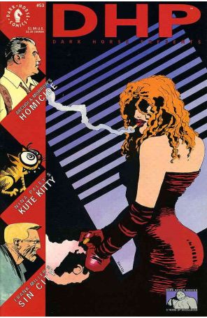 Dark Horse Presents 53 published by Dark Horse with cover art by Frank Miller