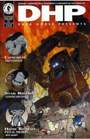 Dark Horse Presents 87 published by Dark Horse with cover art by Kilian Plunkett