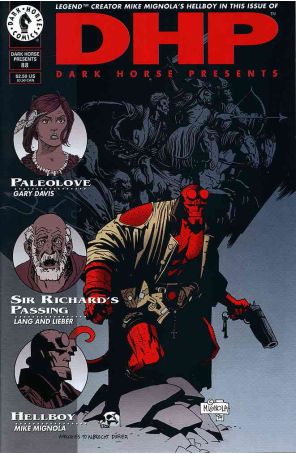 Dark Horse Presents 88 published by Dark Horse with cover art by Mike Mignola