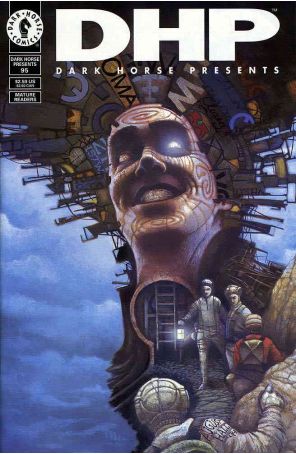 Dark Horse Presents 95 published by Dark Horse with cover art by August Hall