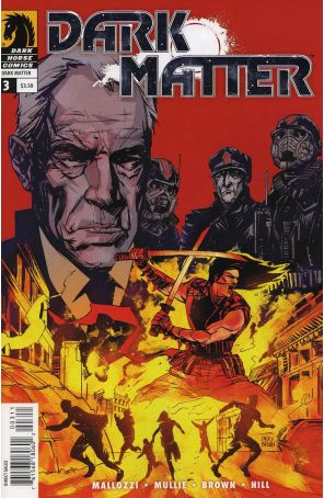 Dark Matter 3 published by Dark Horse with cover art by Garry Brown
