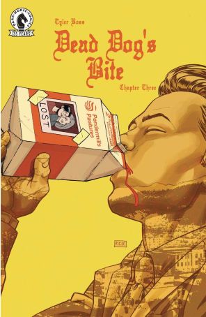 Dead Dog's Bite 3B published by Dark Horse with cover art by Phillip Sevy