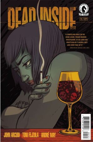 Dead Inside 1A published by Dark Horse with cover art by Faith Erin Hicks