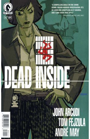 Dead Inside 1 published by Dark Horse with cover art by Dave Johnson