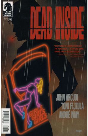 Dead Inside 4 published by Dark Horse with cover art by Dave Johnson