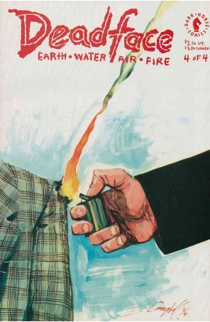 Deadface: Earth, Water, Air, and Fire 4 published by Dark Horse