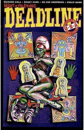 Deadline USA (2nd Series) 1 published by Dark Horse with cover art by Mitch O’Connell