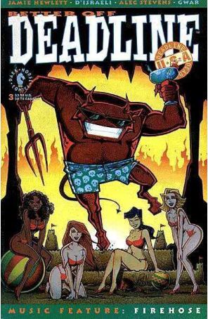 Deadline USA (2nd Series) 3 published by Dark Horse with cover art by Jim Rohn