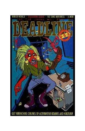 Deadline USA (2nd Series) 6 published by Dark Horse with cover art by Nick Abadzis