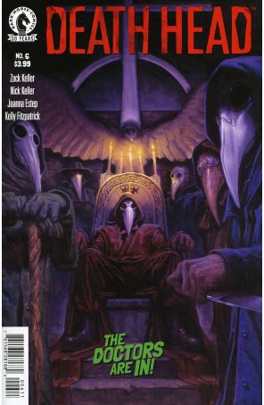 Death Head 6 published by Dark Horse with cover art by Sean Izaakse
