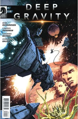 Deep Gravity 1 published by Dark Horse with cover art by Gabriel Hardman