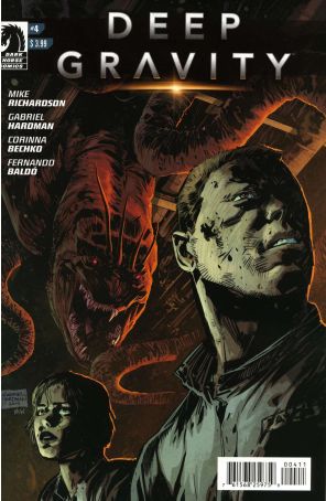 Deep Gravity 4 published by Dark Horse with cover art by Matthew Wilson