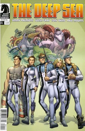 The Deep Sea 1 published by Dark Horse with cover art by Tony Atkins