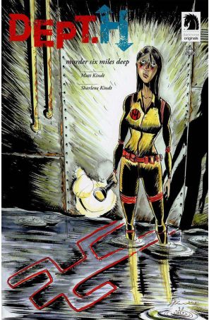 Dept. H 1A published by Dark Horse with cover art by Jeff Lemire