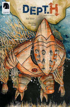 Dept. H 2 published by Dark Horse with cover art by Matt Kindt