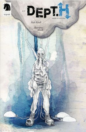 Dept. H 3 published by Dark Horse with cover art by Matt Kindt