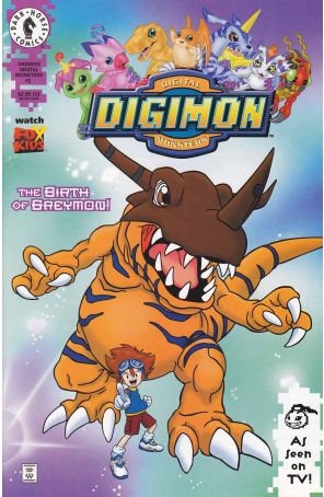 Digimon Digital Monsters 2A published by Dark Horse