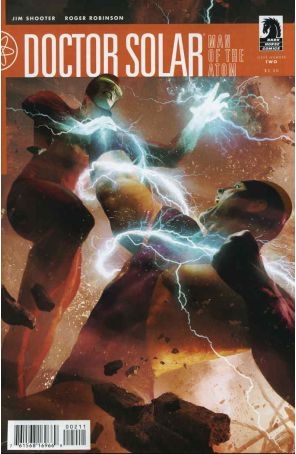 Doctor Solar, Man of the Atom (2nd Series) 2 published by Dark Horse with cover art by Michael Komarck